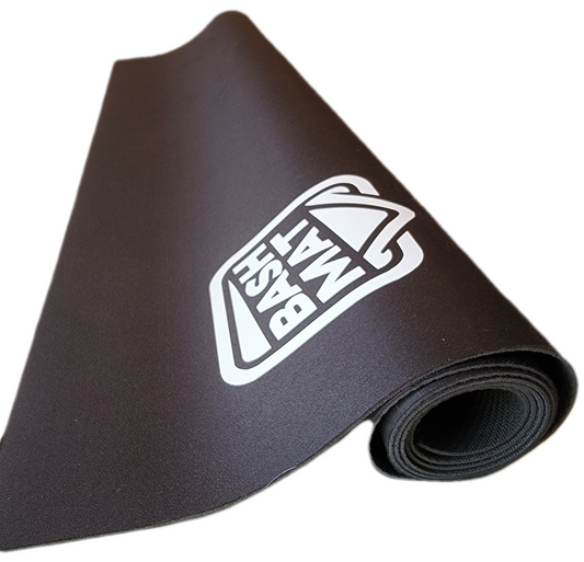 Bash Matt surface protection runner. Cabinet protection